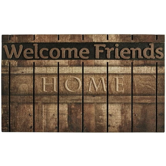 Outdoor Welcome Mats for Front Door Entrance Non Slip Rubber Door Mat Heavy Duty
