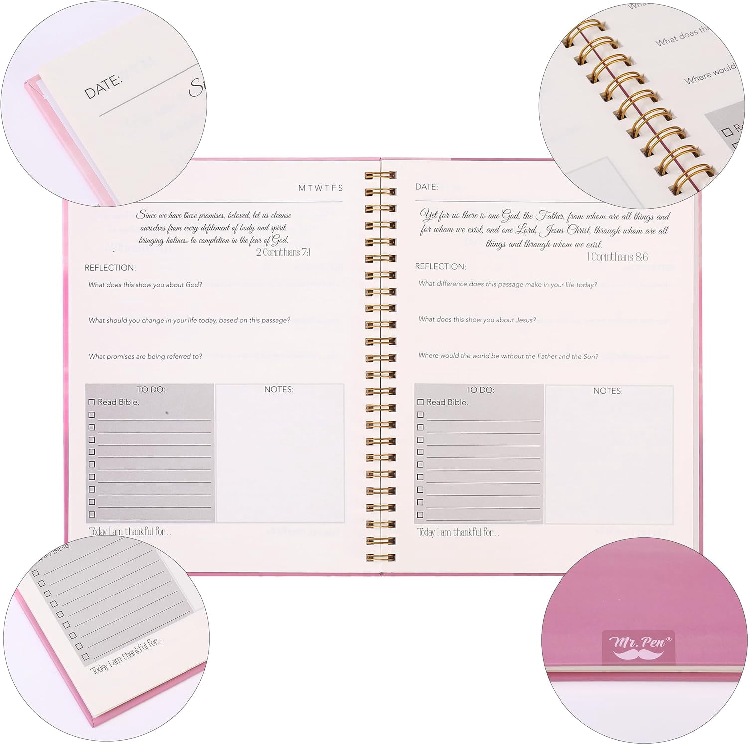 Mr. Pen- Bible Journaling Kit, Bible Highlighters and Pens No Bleed