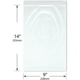 thumbnail image 2 of Plymor 9" x 14" (Pack of 500), 4 Mil Heavy Duty Zipper Reclosable Plastic Bags, 2 of 3