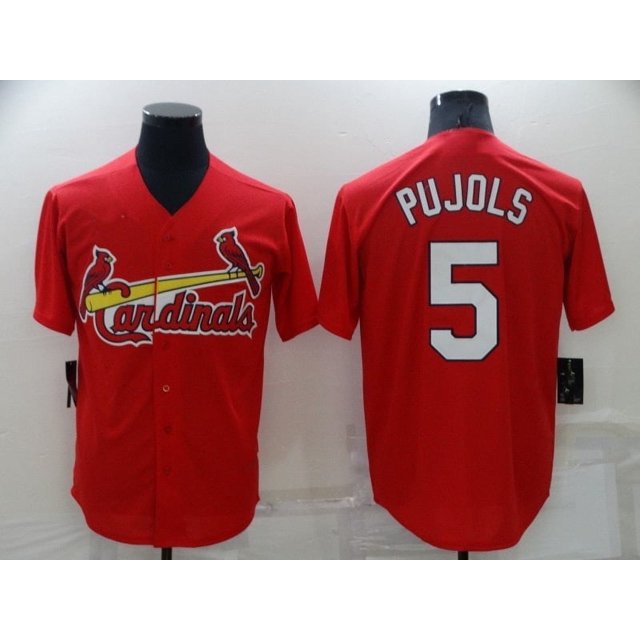 St.Louis Cardinals Baseball Jersey Men'S Embroidered Fan Edition Elite Edition