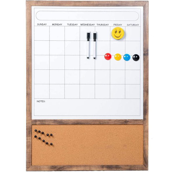 Magnetic Dry Erase Calendar Board Wall Whiteboard Corkboard Bulletin magnetic-dry-erase-calendar-board-wall-whiteboard-corkboard-bulletin