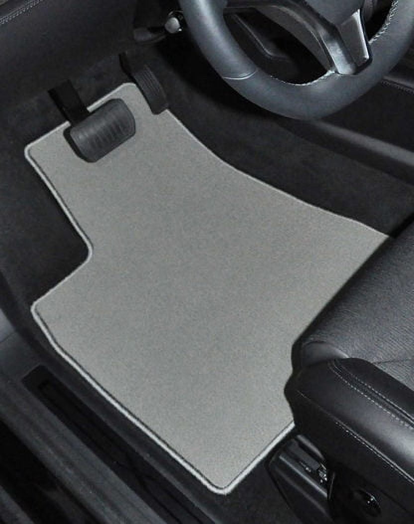 GGBAILEY Ford F-350 Super Duty (Regular Cab) Grey Classic Carpet Car Mats / Floor Mats, Custom Fit for 2015, 2016, 2017, 2018, 2019, 2020, 2021 - Driver & Passenger Mats
