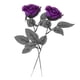 thumbnail image 4 of Rosas artificiales con globos oculares, accesorios para disfraz de Halloween, realistas. violeta, 4 of 9