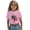 A08-Pink, variant on 4th of July Graphic Tees Kids Novelty Classic Oversized Crew Neck Cross Flag Christian T-Shirt Black 6-7 Years