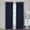 Navy, variant on Luxury Ava Blackout Weave Curtain Panels With Tie Backs Pair (Set Of 2)