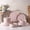 pink, variant on AmorArc Ceramic Dinnerware Set for 4 | Speckled Stoneware Plates and Bowls with unglazed terracotta | Scratch Resistant, Dishwasher & Microwave Safe Dishes Sets- 12-Pcs Pink