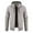 Beige, variant on Lilgiuy Sweater Cardigan for Men Fall Winter Casual Fleece Jacket Stand Collar Long Sleeve Hooded Warm Slim Fit Outerwear