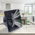 Exhaust Fan Ventilation Air Blower Fan,Electric Metal