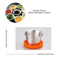 thumbnail image 2 of Maytalsory Wide Application Steel Convenient And Salad Dressing Container And Green lid 1Set, 2 of 6