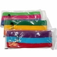 thumbnail image 6 of Couver Triple Color Striped Cotton Terry Sports Headband Sweatband Bright Green Golden Yellow Red, 6 of 8