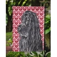 thumbnail image 3 of Carolines Treasures SC9555GF English Cocker Spaniel Valentines Love Flag Garden Size, 3 of 3