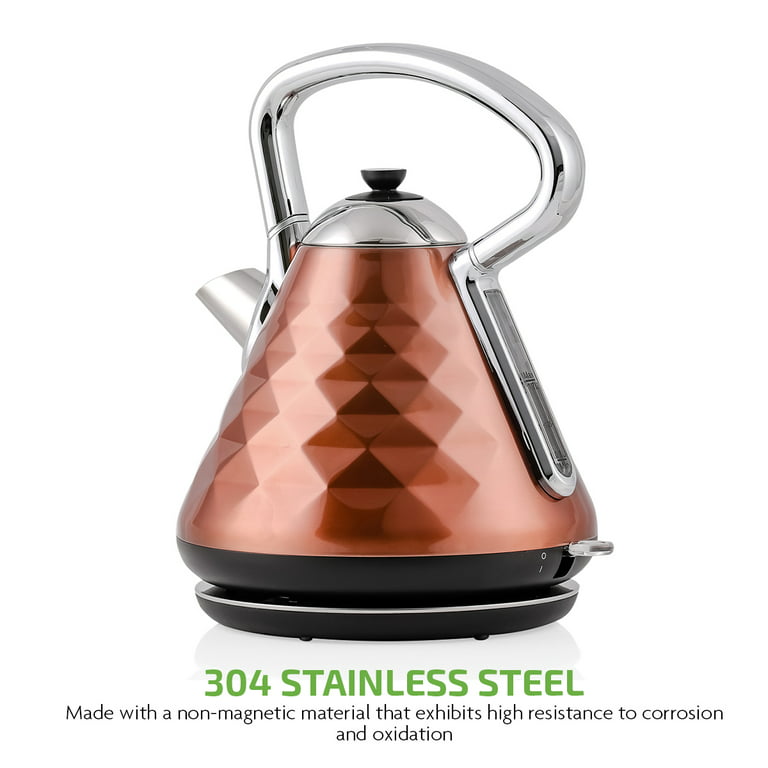 Stainless steel kettle, 1.7 l, 2750 W, Rose - Cuisinart