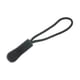 thumbnail image 1 of LUVCLS 1pcs Schwarz Reißverschlußanhänger Puller Kabel Reißverschlusszipper, )ь ☆р в щ/, 1 of 6