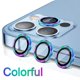 thumbnail image 1 of Protector de lente de cámara para IPhone 11, 12, 13, 14 Pro Max, Protector de anillo de Metal, vidrio de lente para IPhone 12, 13 Mini, 14Plus, 14Pro Max, 1 of 4
