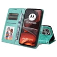 thumbnail image 4 of Funda tipo cartera GANGXUN para Motorola Moto G15 Power , diseño girasol, cuero PU, soporte, cierre magnético, tarjetero, 4 of 5