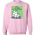 thumbnail image 2 of Inktastic Cool Belly Westie Adult Sweatshirt, 2 of 4