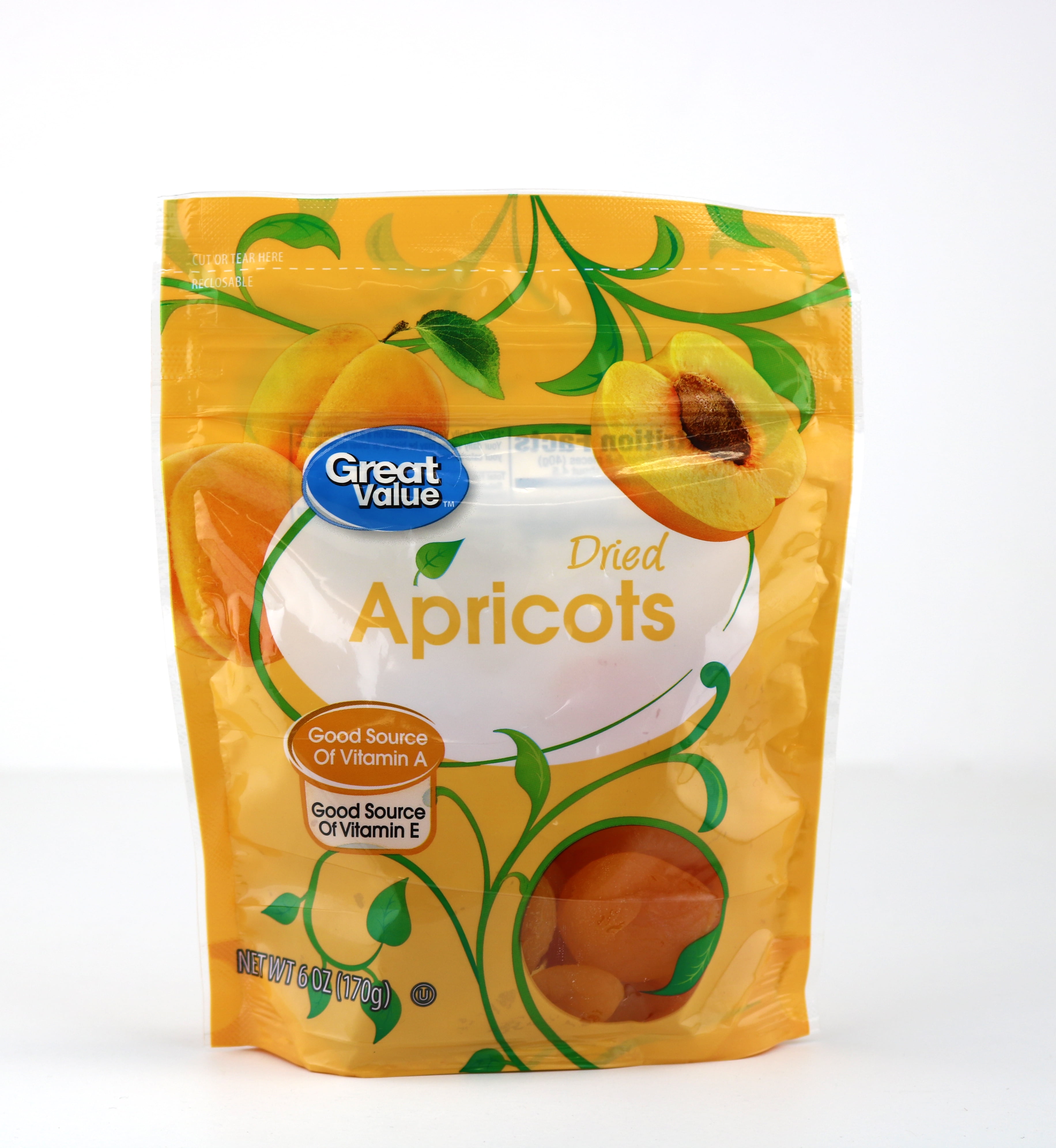 Great Value Dried Apricots 6 oz Walmart