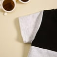 thumbnail image 5 of Fsqjgq Baby Boys Summer Clothes Toddler Boy Outfits Sets Color Block Pockets Short Sleeve Tshirt Drawstring Shorts Kids Cotton Clothing Sets, 5 of 9