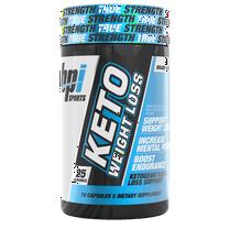 BPI Sports Keto Weight Loss, Ketogenic Fat Burner, 75 Capsules, 25 Servings