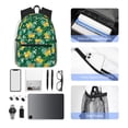 thumbnail image 5 of Haiem Tropical Fruit Lightweight Backpack for School, Classic Basic Water Resistant Casual Daypack for Travel with Bottle Side Pockets, 5 of 7