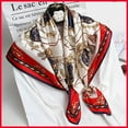 thumbnail image 5 of PTSPLLMY 100% Pure Mulberry Silk Scarf 35" Large Square Lightweight Headscarf –Women’s Hair Wraps-With Gift Packed, 5 of 7