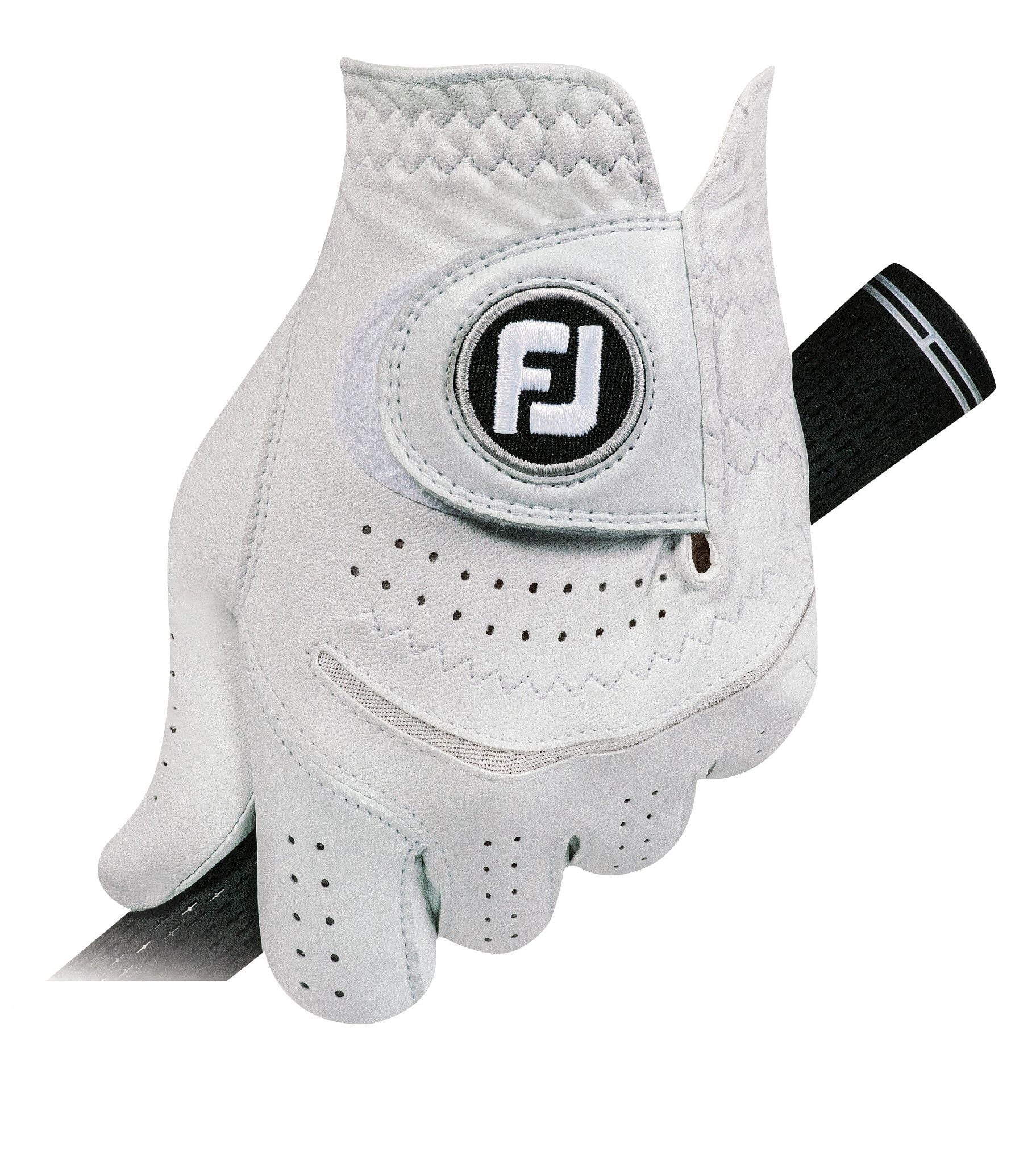 FootJoy Men's Contour FLX Golf Glove, Large, Left Handed, White