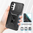 thumbnail image 3 of Funda para GANGXUN Samsung Galaxy A34 5G - Soporte metálico, Función magnética, Negro, 3 of 5