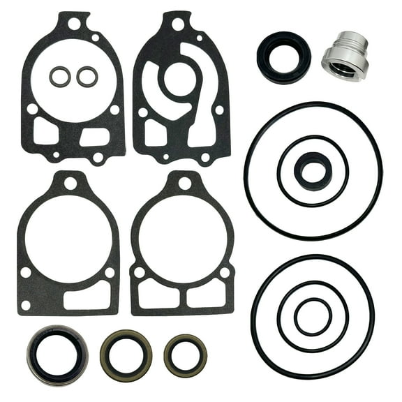 Gearcase Seal Kit Replacement for Mercury Mariner, V6 135 150 175 200 220 HP - 18-2655, 26-89238A2