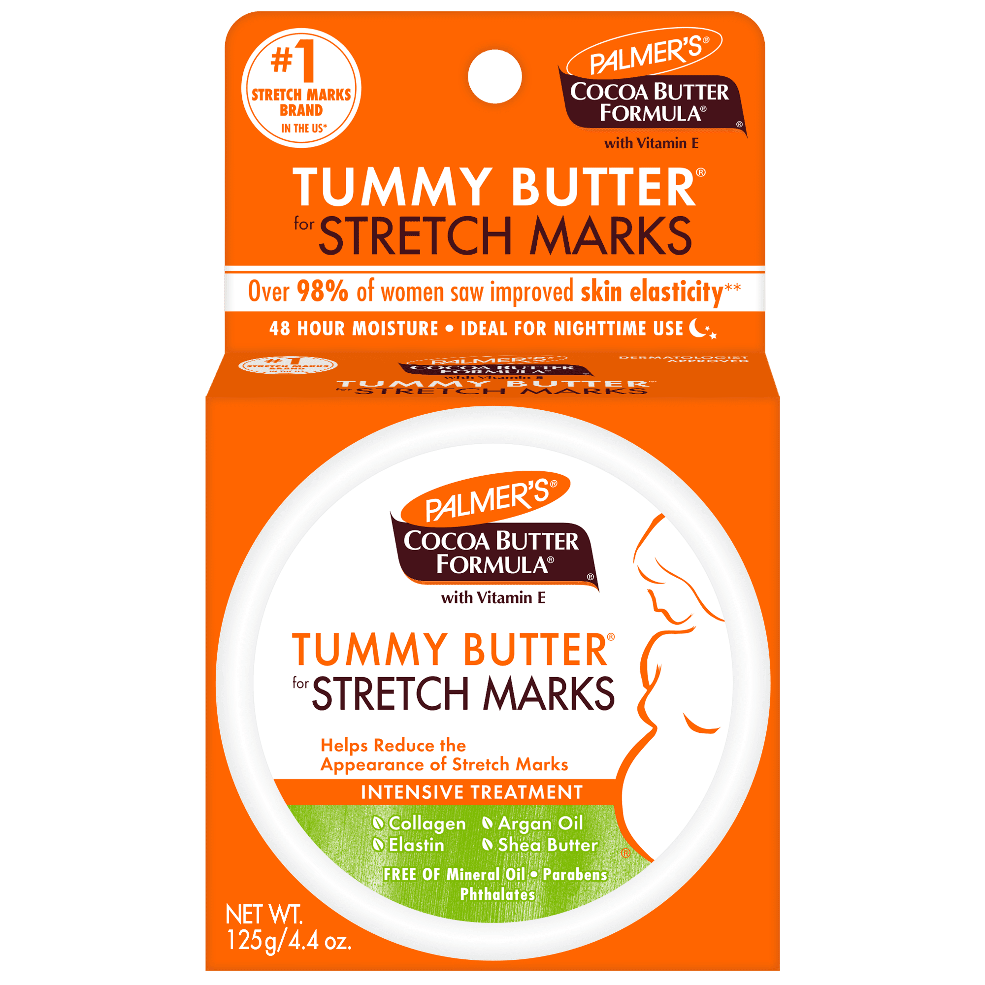Palmer's Cocoa Butter Formula Tummy Butter for Stretch Marks, 4.4 oz