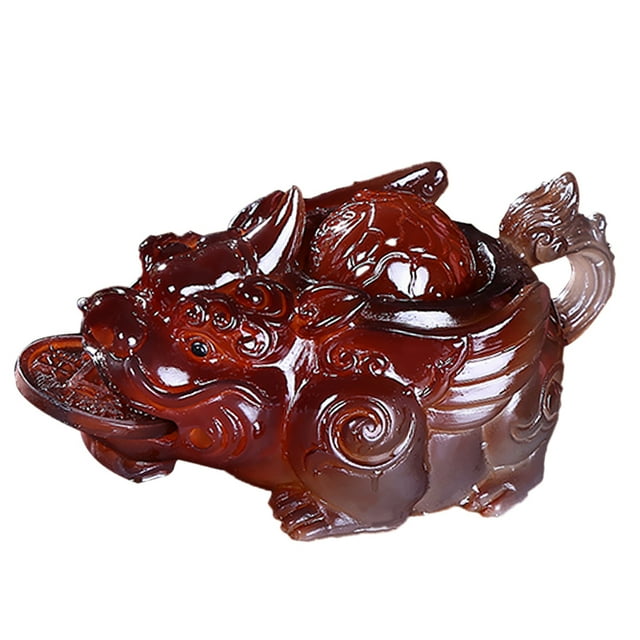 Pi Xiu Tea Pet Adorno de Té Ornamento Utensilios de Cocina Jardín Accesoriso Decorativos Magideal Pi Xiu Tea Pet