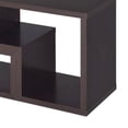 thumbnail image 4 of Velma Convertible TV Console and Bookcase Cappuccino, 4 of 5