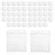 thumbnail image 2 of 50 Piezas Cajas de PláStico Transparente para Regalos Caja Embalaje Pvc Regalo Dulces Boda Favores Fiesta, 2 of 5