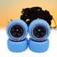 thumbnail image 5 of Neumlicos de Ruedas de Rastreador RC, Neumlicos Rc Rheels 4 PCS APARIENCIA CON ESTILO ANTISLIP CON TUERCA M3 M4 PARA 1/14 1/16 RC CRAWLER, 5 of 7