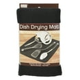 thumbnail image 1 of Kitchen Basics 429500 Tapis de Séchage en Microfibre, Noir, 1 of 4
