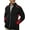 Black & Deep Red, variant on Men's Subzero Athletic Soft-Shell Full Zip Jacket (2X-Large, Black & Graphite)