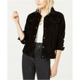 thumbnail image 2 of Hudson Womens Trucker Jacket, Black, X-Small, 2 of 2