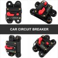 thumbnail image 4 of CRAFTHROU Car Circuit Breaker 1PC Black Compact Design High Sensitivity Good Conductivity, 4 of 5