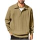 thumbnail image 2 of pstuiky camisa de manga larga para hombre, Sudadera con capucha de dos piezas con solapa y manga larga con bloques de color para hombre Tops de hombre xxxl, 2 of 9