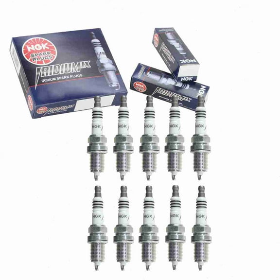 10 pc NGK 2477 Iridium IX Spark Plugs for 1UNG-18-110 4419 4701 5303 9651 999-06910-X9-019 BY481-ZFR5F FR8LII33X IK16 IK16TT MZ602068 XP5224 XP5224DP2 XP5405 XP5405DP2 XP985 XP985DP2 Ignition Wire