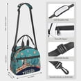 thumbnail image 2 of Easygdp Let's go Travel Caja de Almuerzo para Mujeres y Hombres, Bolsa de Almuerzo Insulada, Bolsas Reutilizables Impermeables para Viajes, Trabajo y Picnics, 2 of 7