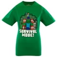 thumbnail image 3 of Minecraft Boys Creeper & Characters 3 Colors Short Sleeve T-Shirt Set, 3 Pack (Sizes 4-16), 3 of 4