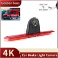 thumbnail image 3 of AHD 1080P HD CCD Waterproof Car Brake Light Rear View Reverse Camera Compatible For Mercedes-Benz Sprinter VW Crafter Van 2007-2018(Golden lens), 3 of 7