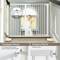 thumbnail image 5 of Baby Safety Gate, Extra Tall 36 inch ,Wide 29.5"to 48.8" Baby Gate for Stairs and Doorway,Gate for Ages 6 to 36 Months,White, 5 of 7