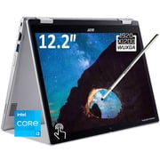 Acer Chromebook Spin 312 2-in-1 Laptop, 12.2" FHD+ 1920 x 1200 IPS LCD Touchscreen, Intel Core i3-N305, Wi-Fi 6E, 1080p Camera, Stylus Pen, Chrome OS (8GB DDR5 RAM / 128GB eMMC)