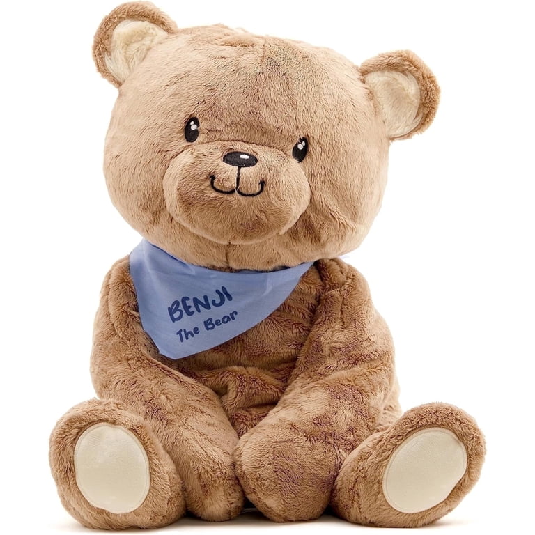 Lilly's Love Benji Weighted Stuffed Bear, 5 Pounds, Anxiety Relief photo 3