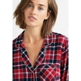 thumbnail image 4 of Ellos Women's Flannel Sleep Shirt Nightgown, 4 of 6