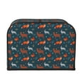 thumbnail image 2 of Fotbe Autumn Forest Animals Cute for Four Slice Toaster Cover, Fingerprint Protector, Super Soft Appliance Cover And Dust Cover,Bread Dust Cover & Fingerprint Protection, 2 of 7