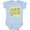 AE-Light Blue, variant on Inktastic I Love My Uncle Sun and Rainbow Letters Boys or Girls Baby Bodysuit