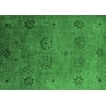 thumbnail image 1 of Ahgly Company Indoor Rectangle Oriental Emerald Green Industrial Area Rugs, 6' x 9', 1 of 4