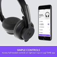 thumbnail image 5 of Logitech Zone Bluetooth On-Ear Active Noise Canceling Headset for Microsoft Teams, 5 of 9